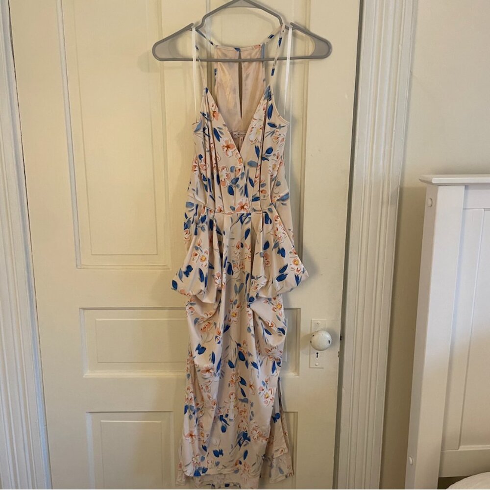 BCBGeneration Floral Racerback Maxi Dress – Size Small